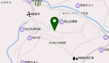 有馬香心堂の地図画像