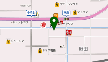 豊岡こころ動物病院の地図画像
