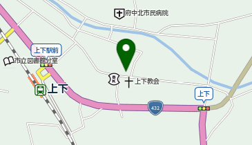 府中市観光協会(一般社団法人)上下支部の地図画像