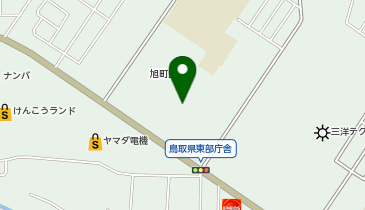 鳥取県東部教育局 局長・次長の地図画像