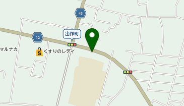 かたに商店出作店の地図画像
