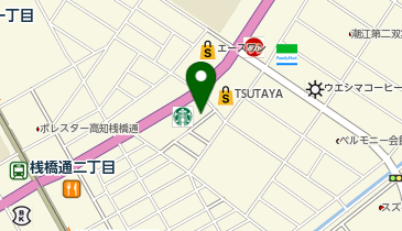 アース高知潮江店の地図画像