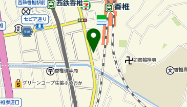 イーオン香椎校の地図画像