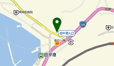 ヘアーサロンカメヤの地図画像