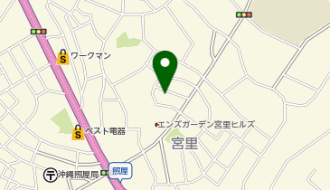 就労支援サービスジョブボンドの地図画像