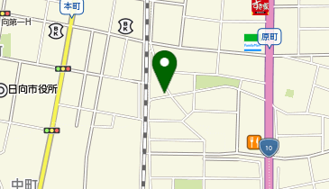 株式会社太陽保険サービス日向店の地図画像