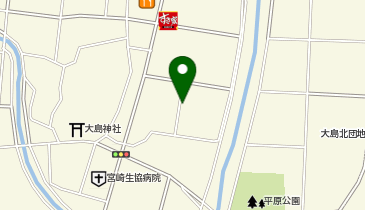 大島自動車の地図画像