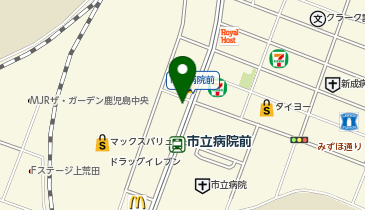 ウィンビー鹿児島荒田の地図画像
