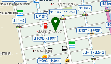 北海道クリエイティブ株式会社の地図画像