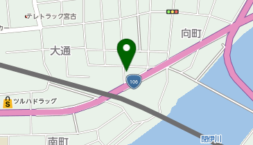安呑運転代行の地図画像