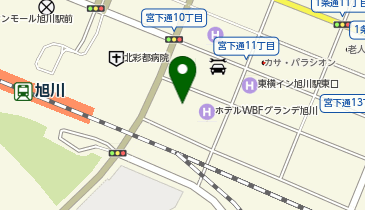 大雪カムイミンタラDMO(一般社団法人)の地図画像