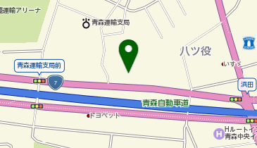 Audi青森の地図画像