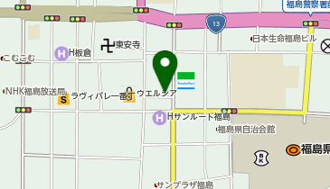 株式会社白洗舎綜合クリーニング ワンデイ中町店の地図画像
