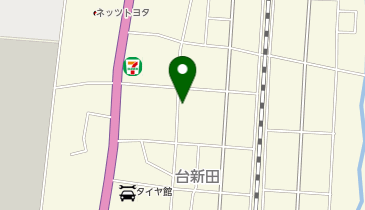 山川マッサージ治療院の地図画像