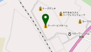 和の美おぐらの地図画像