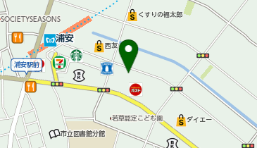 花咲く書道協会(一般社団法人)の地図画像