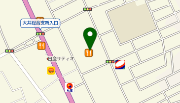 リユースショップWAKABAイオン大井店の地図画像