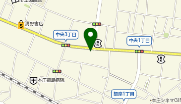 寝具のなかだやの地図画像