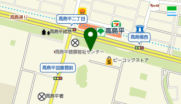 株式会社おしゃれの店田中屋 高島平店の地図画像