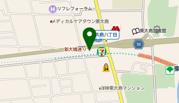 城東個人タクシー協同組合の地図画像