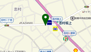 株式会社おしゃれの店田中屋 志村店の地図画像