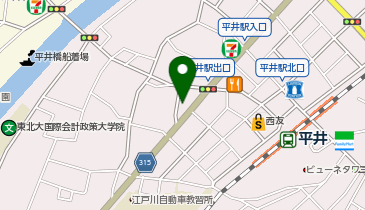 オーダーシューズ・カレントの地図画像