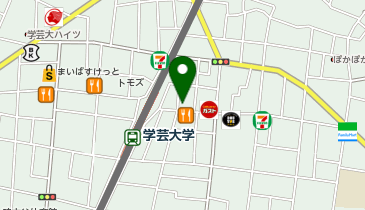 学芸大ゴルフ倶楽部の地図画像