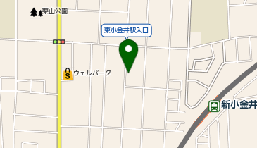 ニチイケアセンター東小金井の地図画像