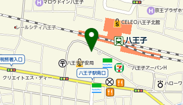 ナイスネイル八王子オーパ店の地図画像