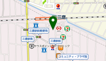 カーニバル三鷹店の地図画像