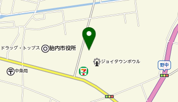 台湾料理シュウリーカンの地図画像