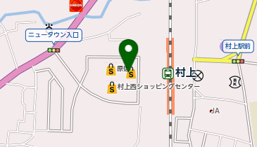 クスリのコダマ調剤薬局村上西店の地図画像