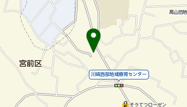 シュウエール宮前区平 第2の地図画像