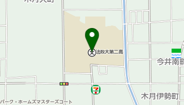 法政大学 体育会弓道部の地図画像