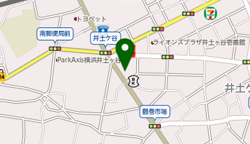 天丼横浜ちば天の地図画像