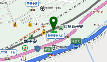 お弁当の伊兵衛の地図画像