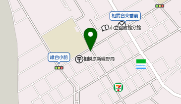 ドラッグセイムス新磯野薬局の地図画像