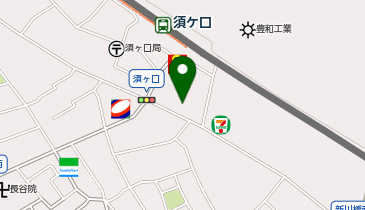 クリーニングすかぐちの地図画像