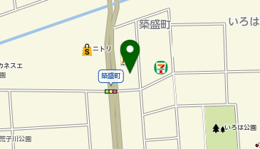 かめや釣具名古屋みなと店の地図画像