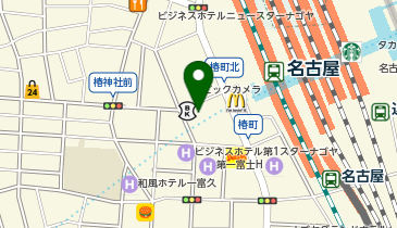 クレセントトラベルネットワークの地図画像