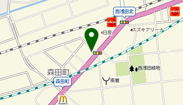 スプリームトラベルの地図画像