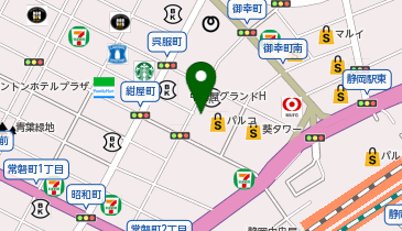 まあじゃん乙女団の地図画像