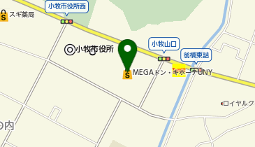 JACKMEGAドン・キホーテユニー(UNY)小牧店の地図画像