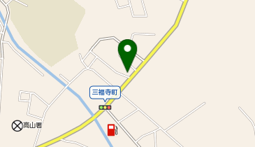 メナードフェイシャルサロン高山三福寺店の地図画像