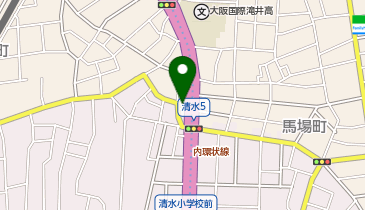 有限会社ビビッドの地図画像