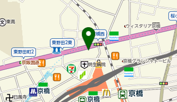 コープンカップの地図画像