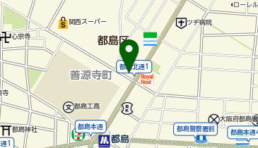 餃子専門店チャンピオン都島店の地図画像
