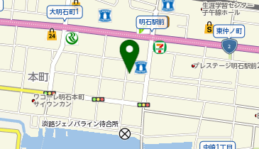 KCSセンター明石中央の地図画像