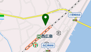 己斐・古江ミルクヨーグルトの地図画像