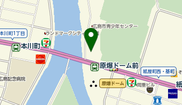 広島県庁 商工労働局 観光課 観光戦略推進の地図画像
